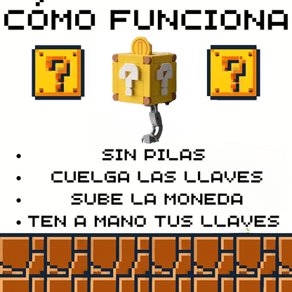 Cuelga Llaves Mario Bross